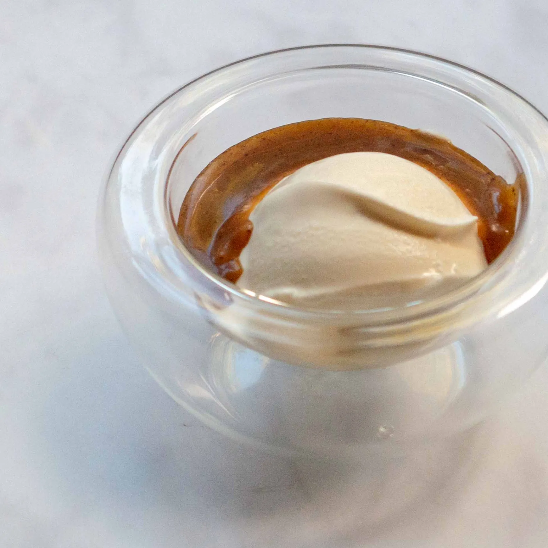 3 x 170ml Medium Double-Walled Glass Bowl