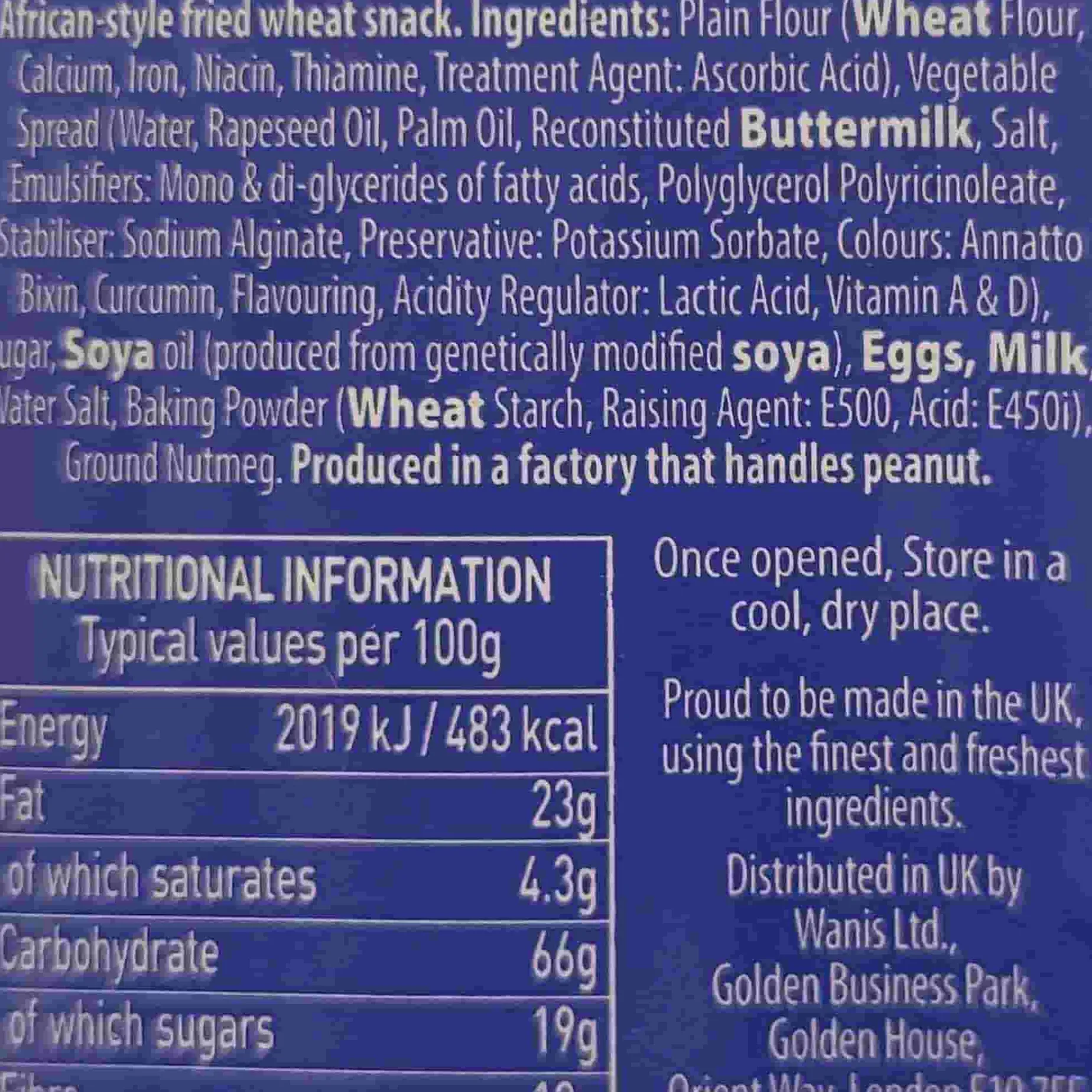 Africas Finest Chin Chin Original, 950g