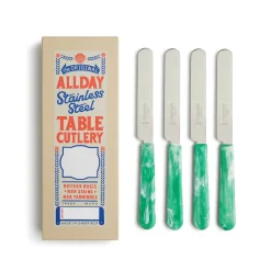 Allday Goods Set of 4 Maldon Table Knives, 11.5cm