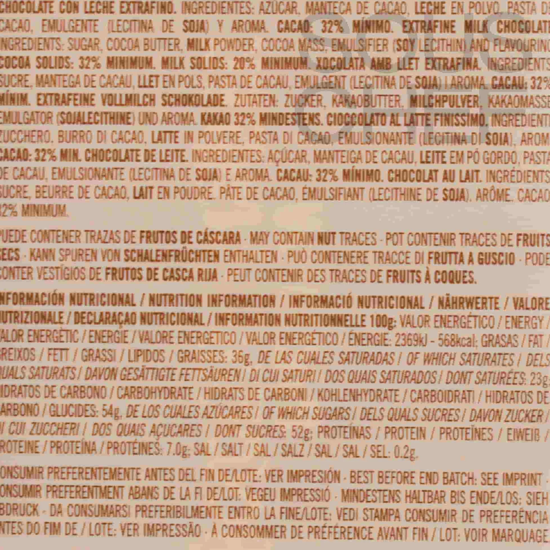 Amatller Milk Chocolate Leaves, 30g