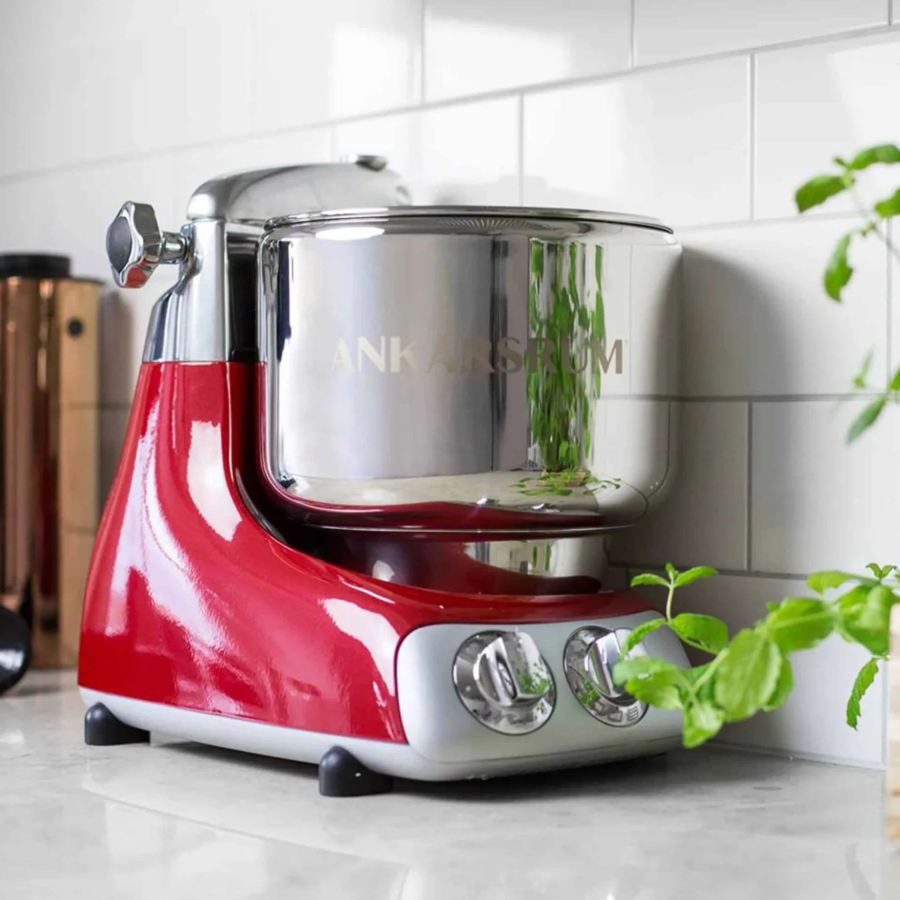 Ankarsrum Assistent Original Stand Mixer, Red