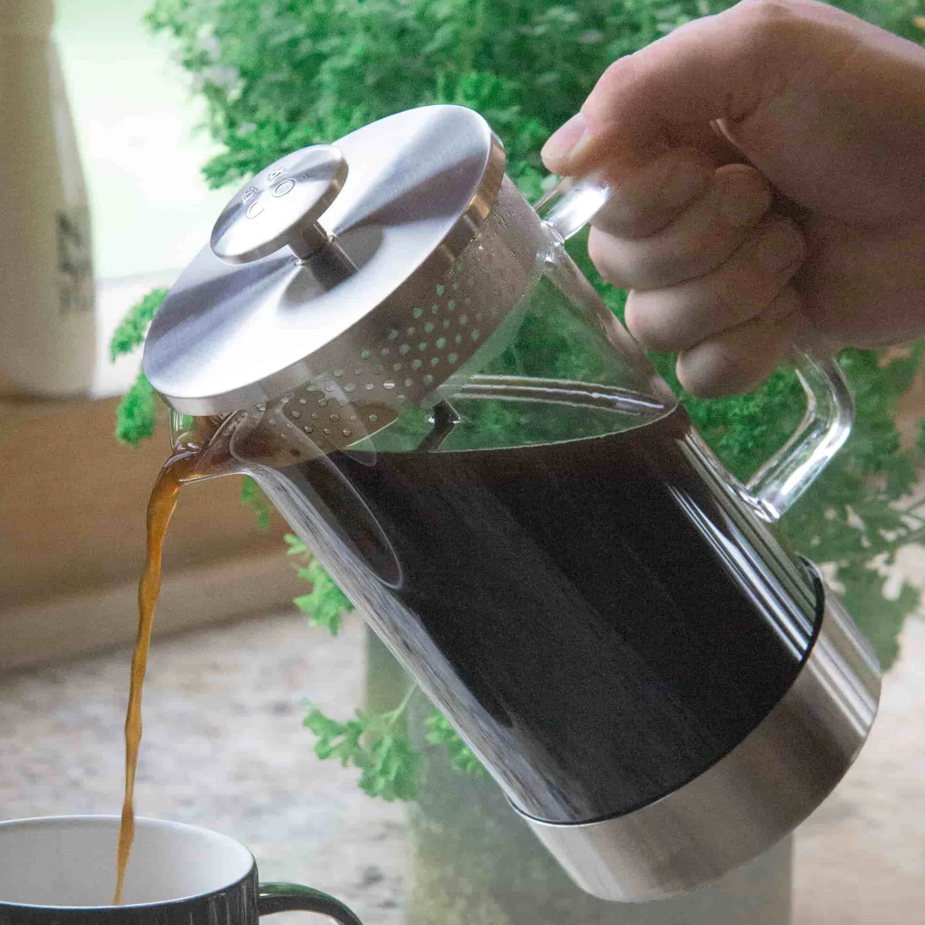 Barista & Co Core Stainless Steel Coffee Press