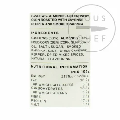 Belazu Smoked Chilli Nut Mix, 120g