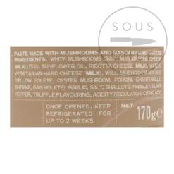 Belazu Wild Mushroom Pesto, 170g