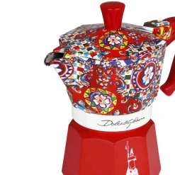 Bialetti x Dolce & Gabbana Red Moka Express Coffee Maker