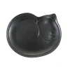 Black Cat Japanese Large Plate, 28cm