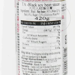 Black Soy Fermented Bean Paste, 420g
