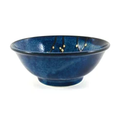 Blue Sakura Ramen Bowl Set