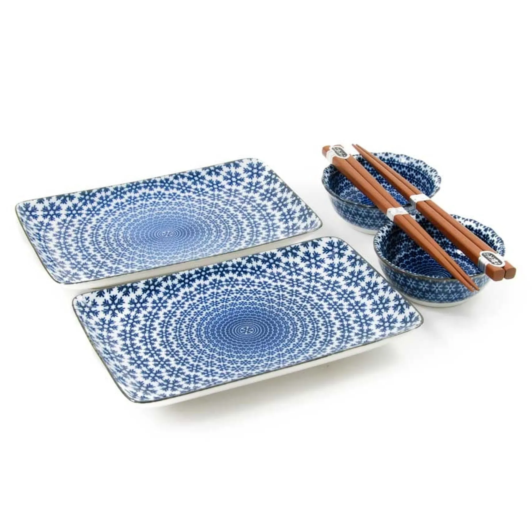 Blue Star Sushi Serving Set