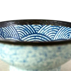 Blue Wave Ramen Bowl, 21cm