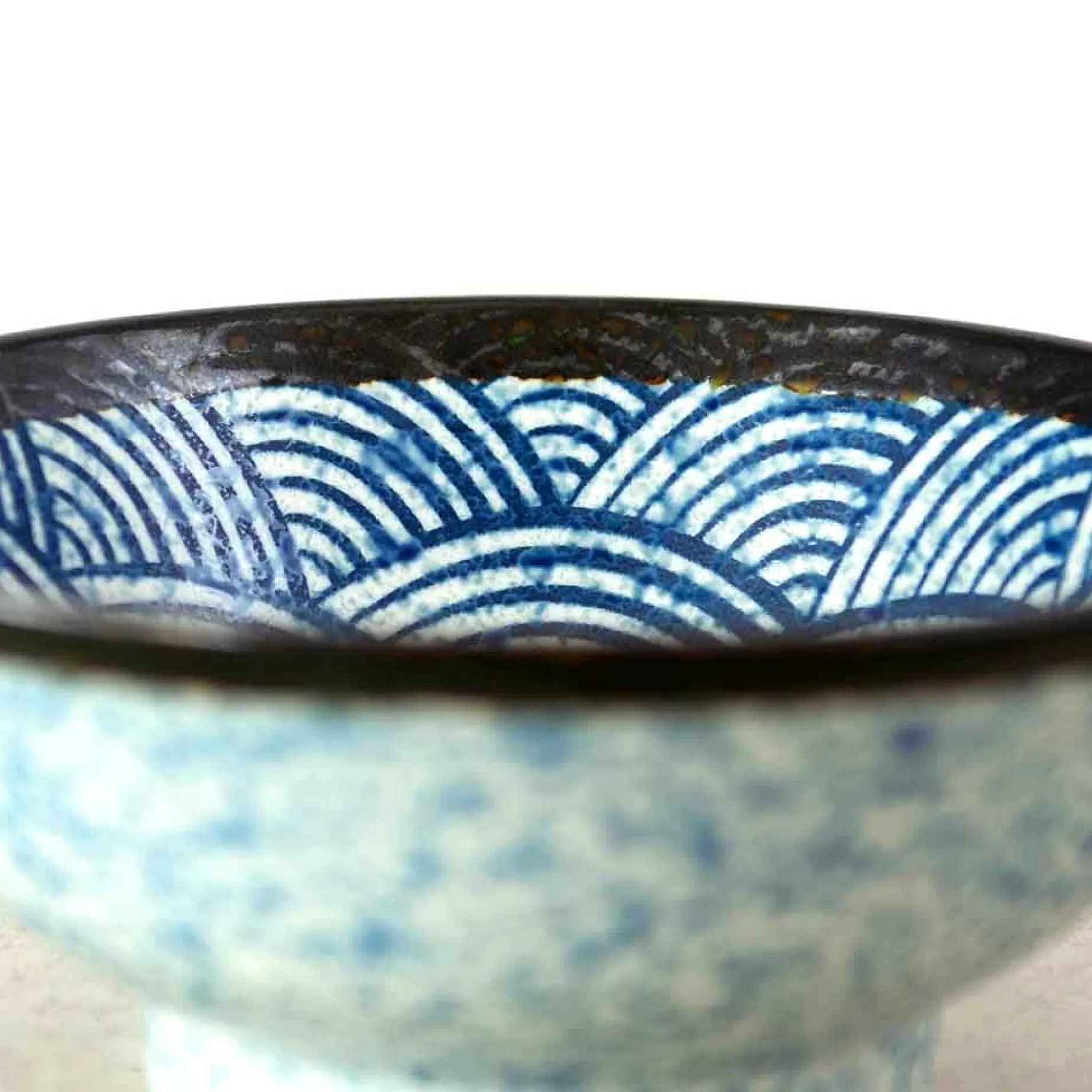 Blue Wave Ramen Bowl, 21cm