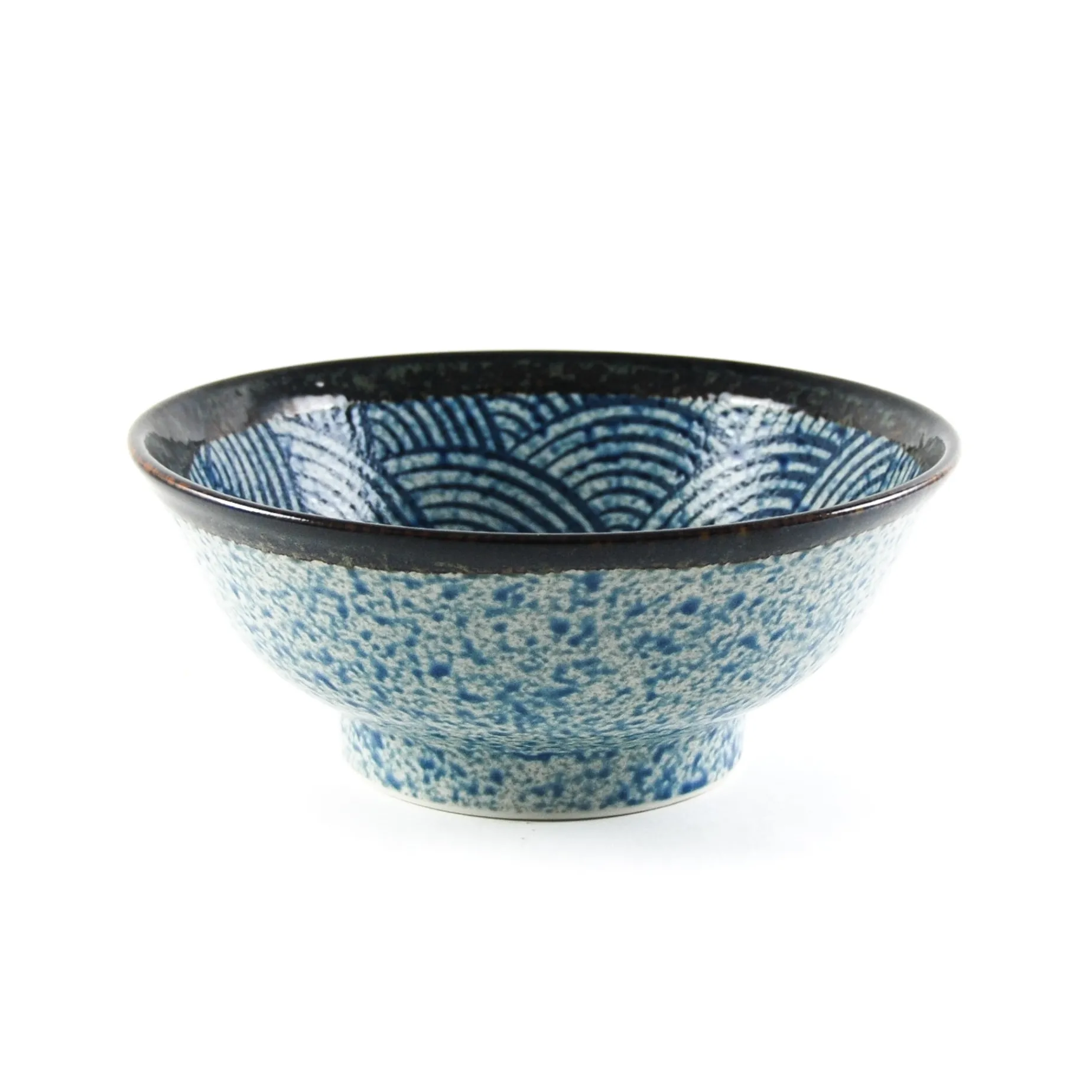Blue Wave Ramen Bowl, 21cm