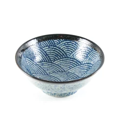 Blue Wave Ramen Bowl, 21cm