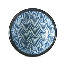 Blue Wave Ramen Bowl, 21cm