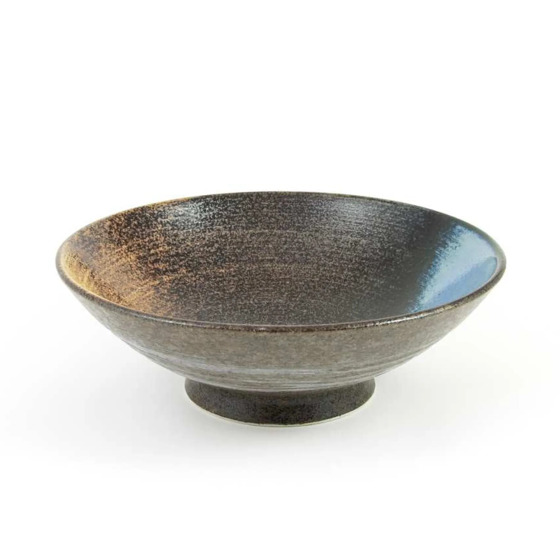 Blue-Black Glaze Bowl, 24cm