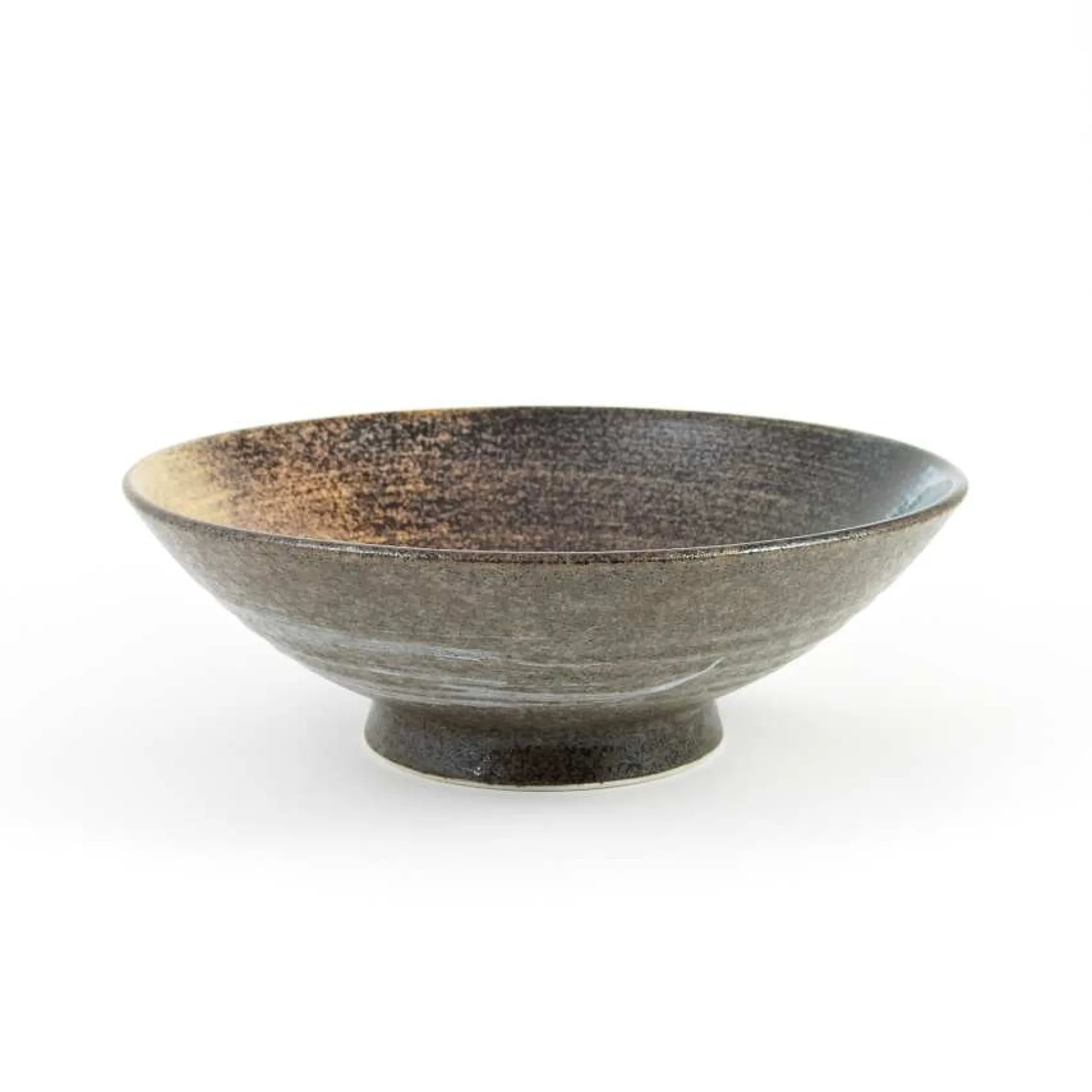 Blue-Black Glaze Bowl, 24cm