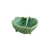 Bordallo Pinheiro Curved Cabbage Leaf Bowl, 9cm