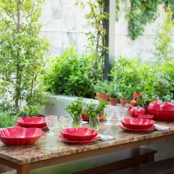 Bordallo Pinheiro Tomato Pasta Plate, 25cm