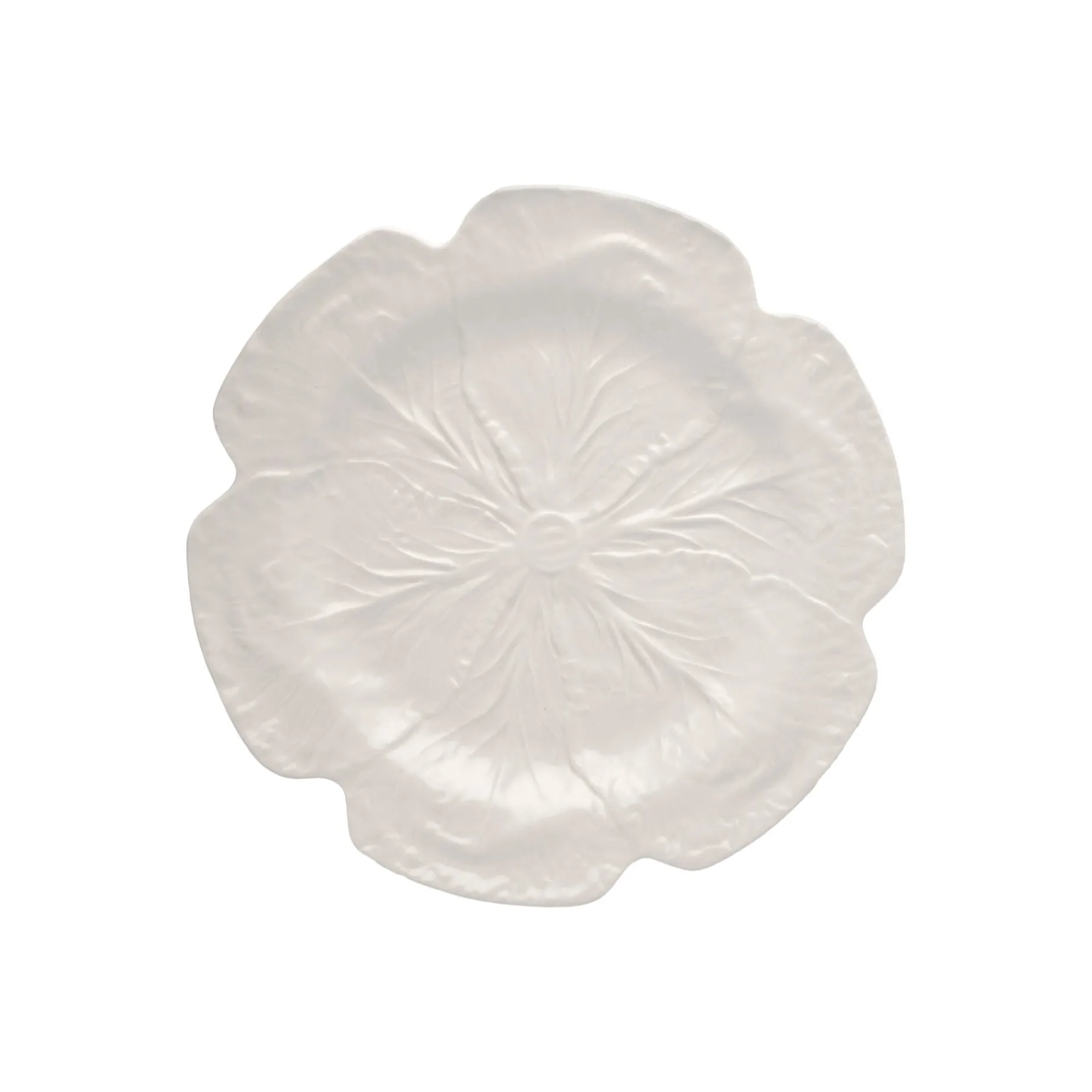 Bordallo Pinheiro White Cabbage Charger Plate, 30.5cm