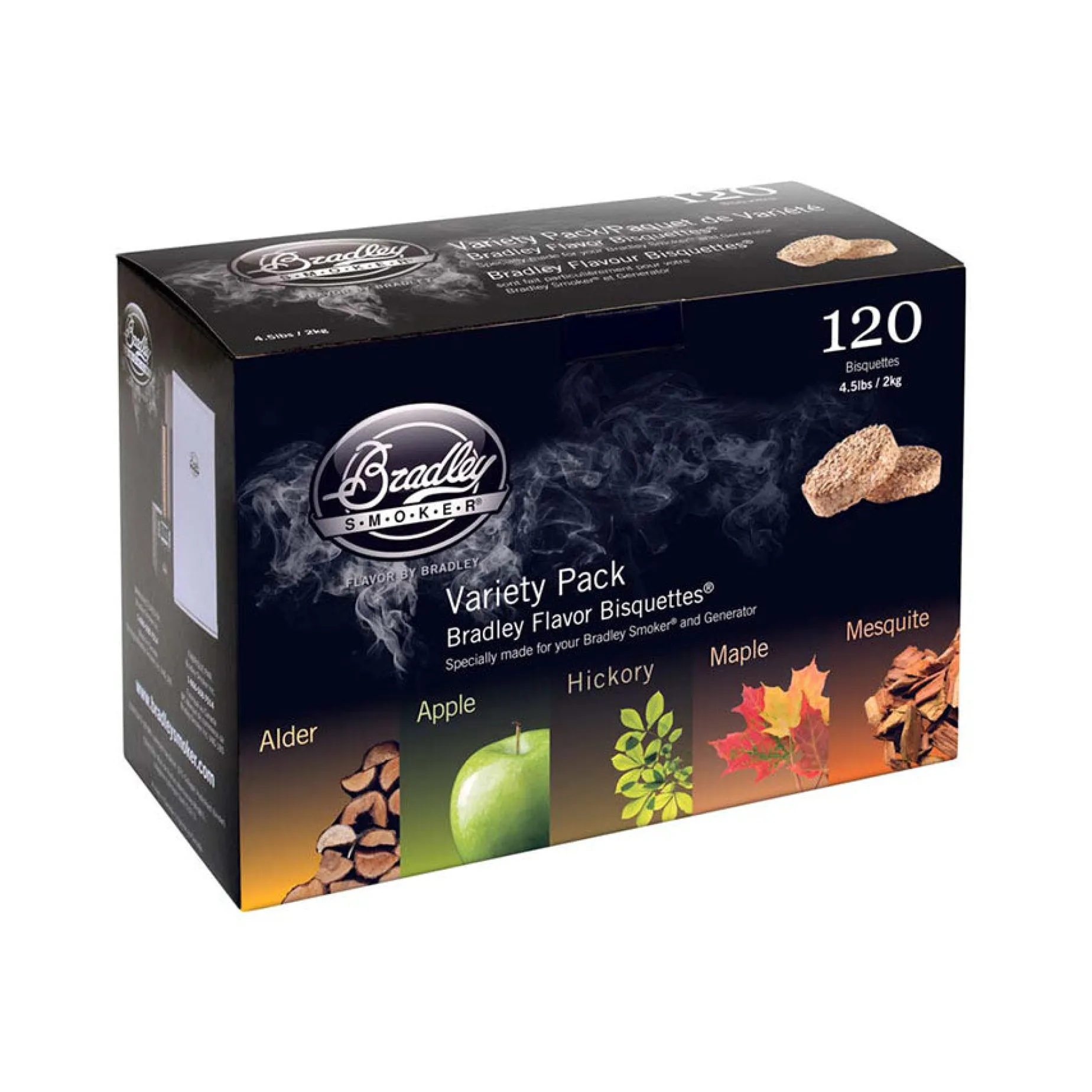 Bradley Five Flavour Bisquettes, Pack of 120