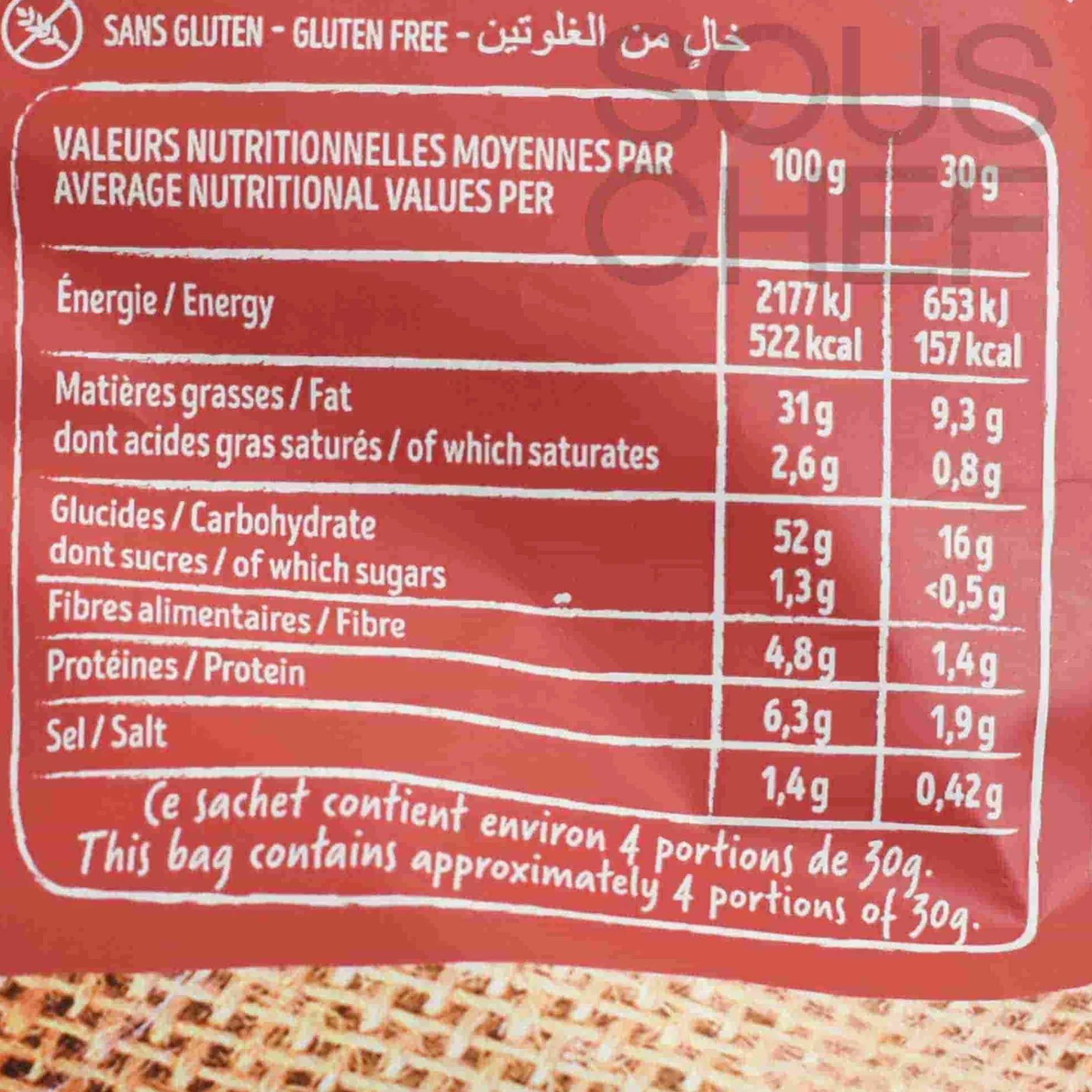 Bret's Grilled Bacon Crisps, 125g