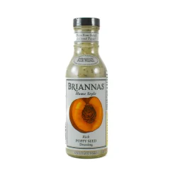 Briannas Rich Poppy Seed Dressing, 355ml