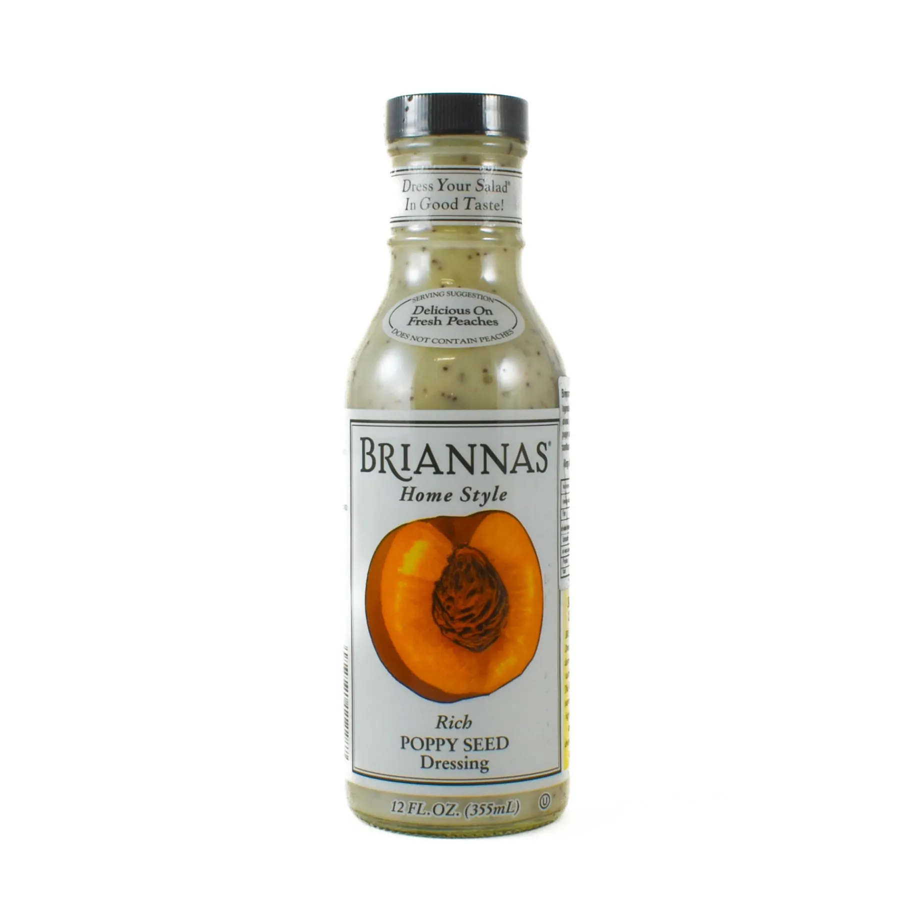 Briannas Rich Poppy Seed Dressing, 355ml