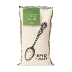 Brindisa Epic Alubia Beans in Cloth Sack, 500g