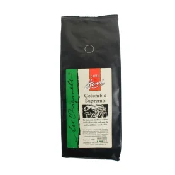 Cafes Henri Colombia Supremo Whole Coffee Beans, 500g