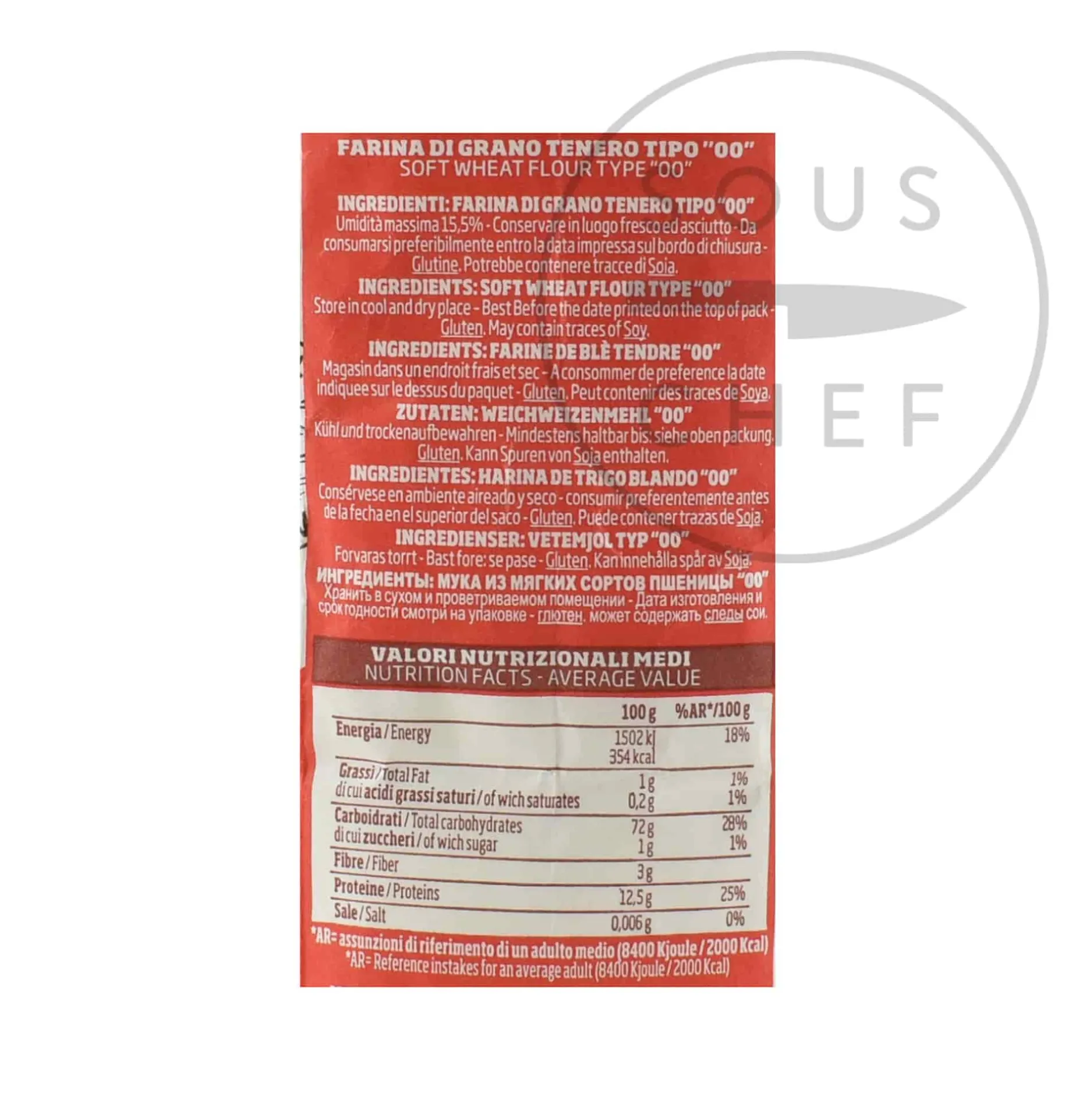 Caputo 00 Pizzeria Flour, 1kg