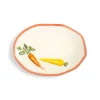 Carrot Ceramic Platter, 40cm