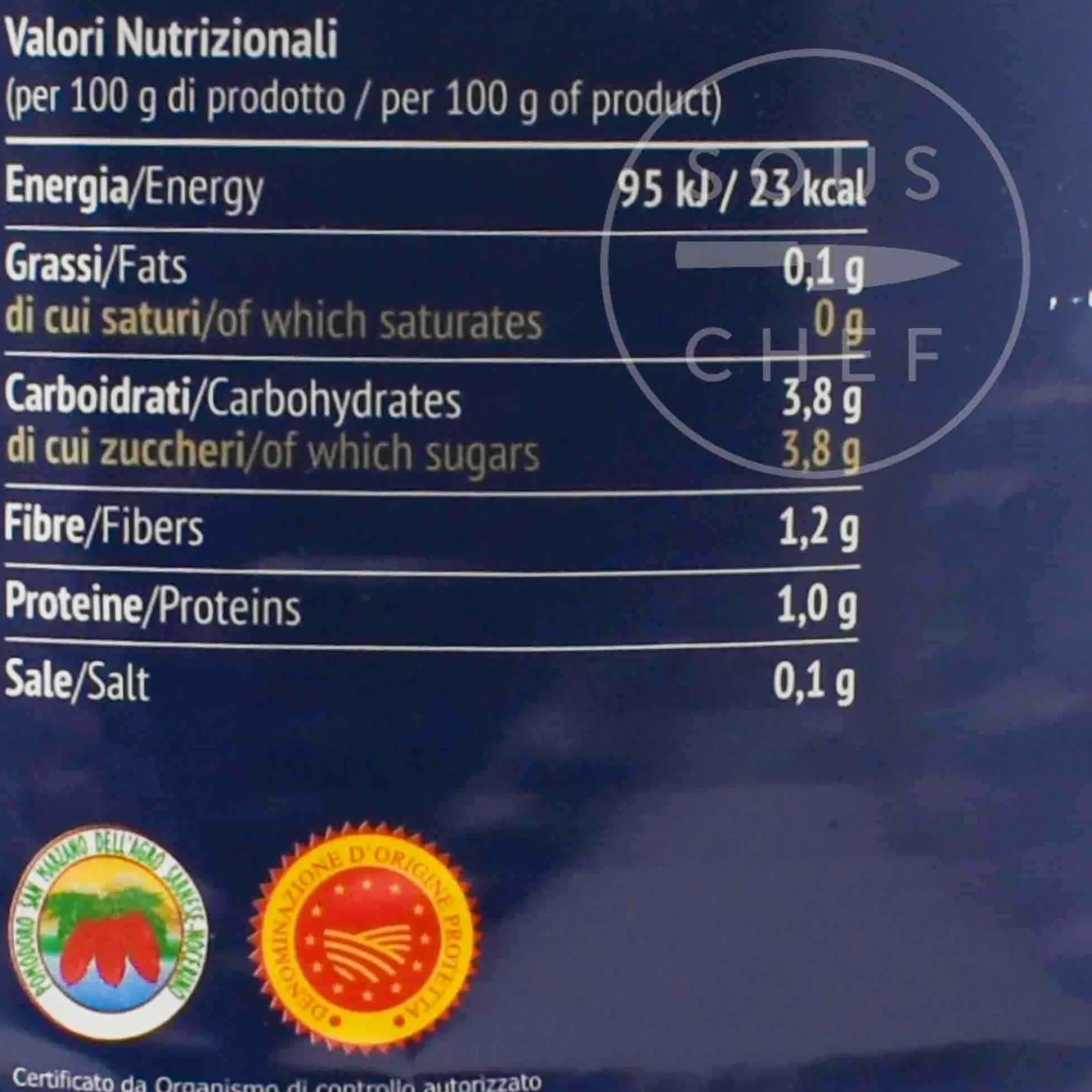 Casa Marrazzo Peeled San Marzano DOP Tomato with Basil, 860g