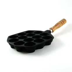 Cast Iron Takoyaki Pan, 18cm dia