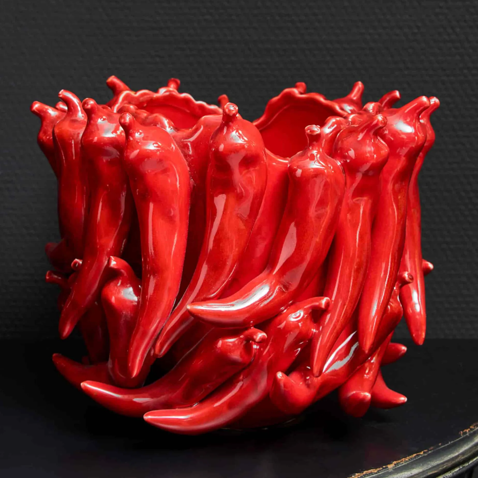 Ceramic Small Chilli Vase