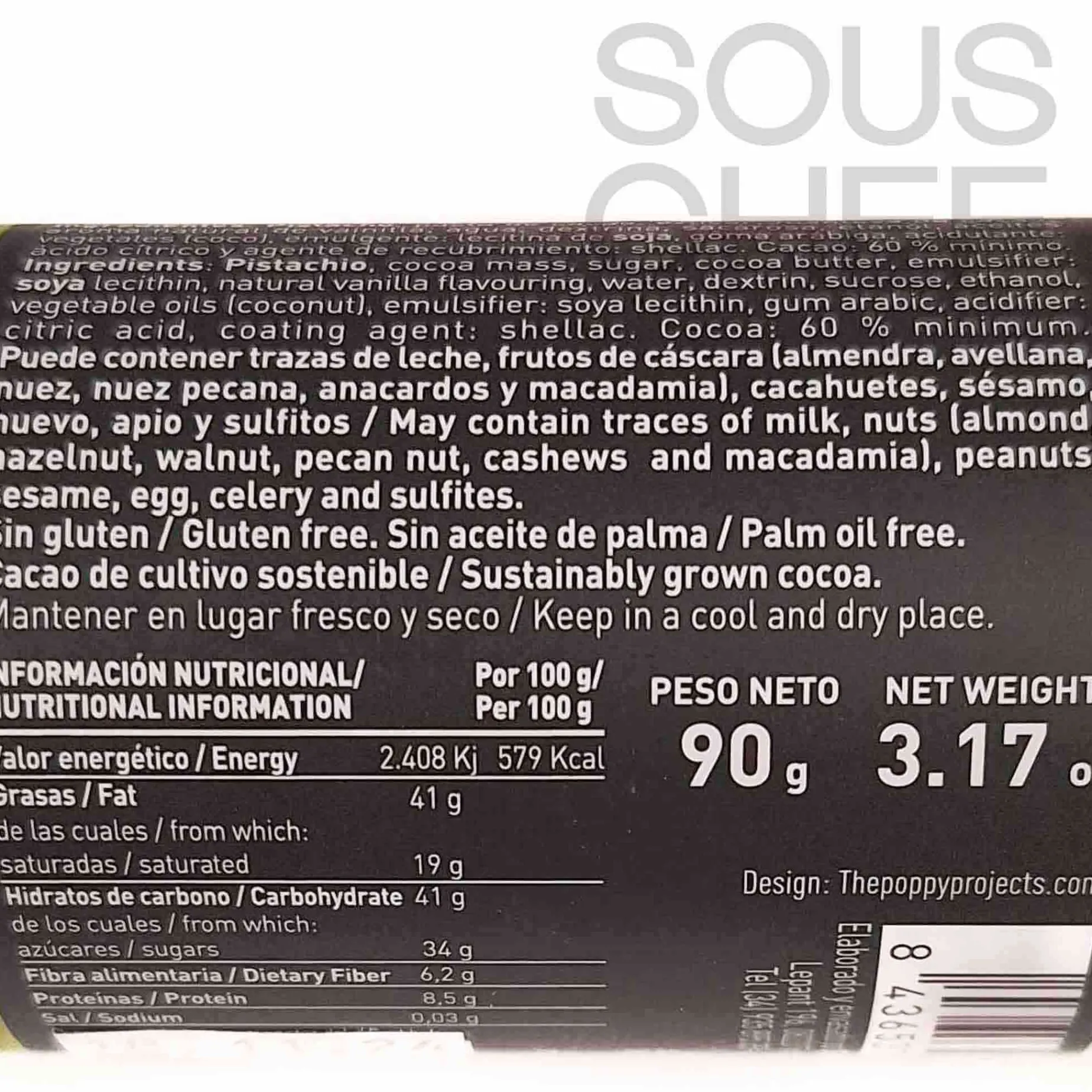 Chocolat Factory Dark Chocolate Covered Toasted Pistachios, 80g