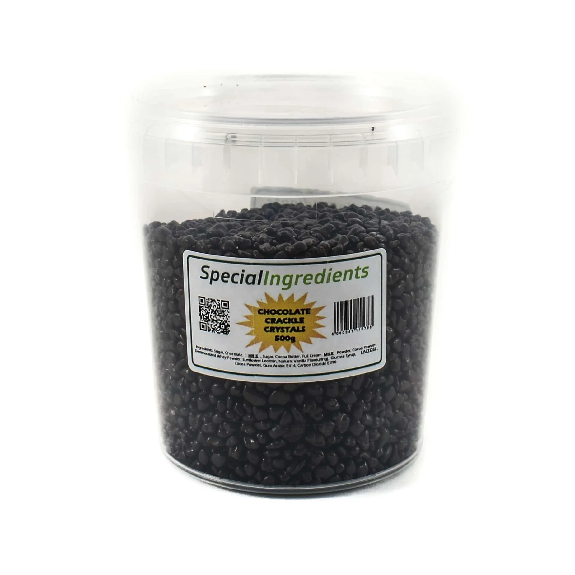 Chocolate Coated Crackle Crystals Popping Candy, 500g