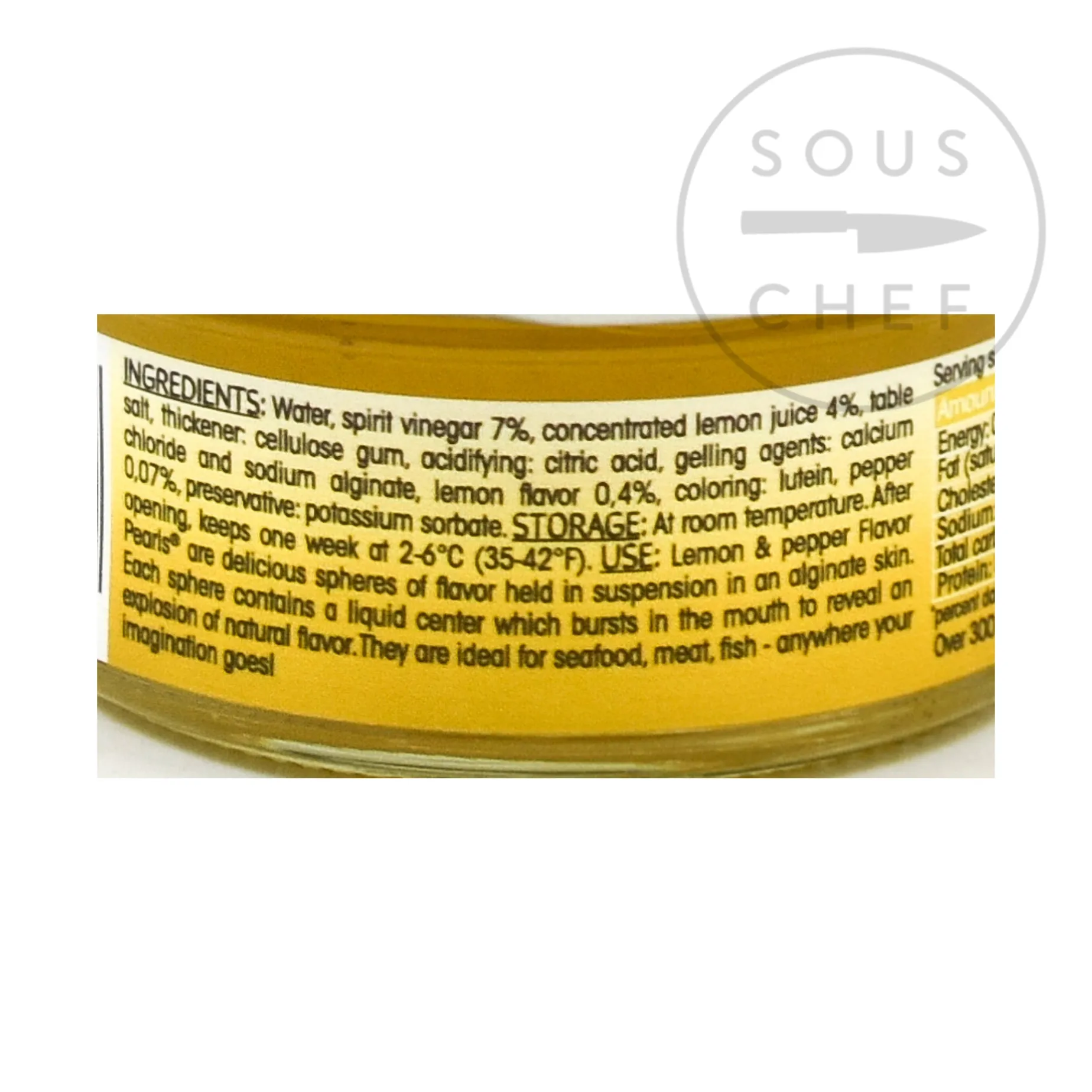 Christine Le Tennier Lemon & Pepper Flavour Pearls