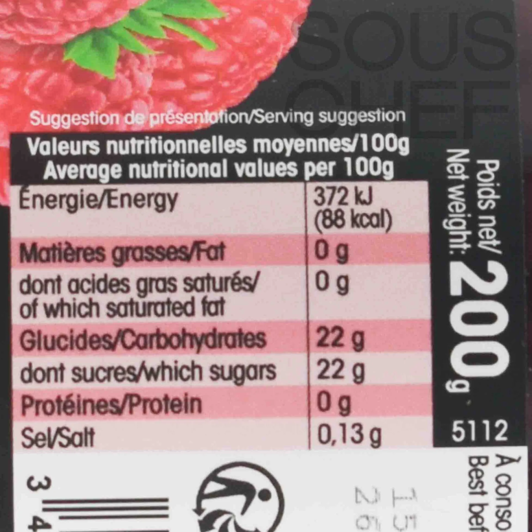 Christine Le Tennier Raspberry Flavour Pearls