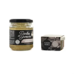 Christine Le Tennier White Balsamic and Black Truffle Flavor Pearls