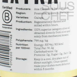 Citizens of Soil Portuguese Alentejo Extra Rare Virgin Olive Oil, 500ml