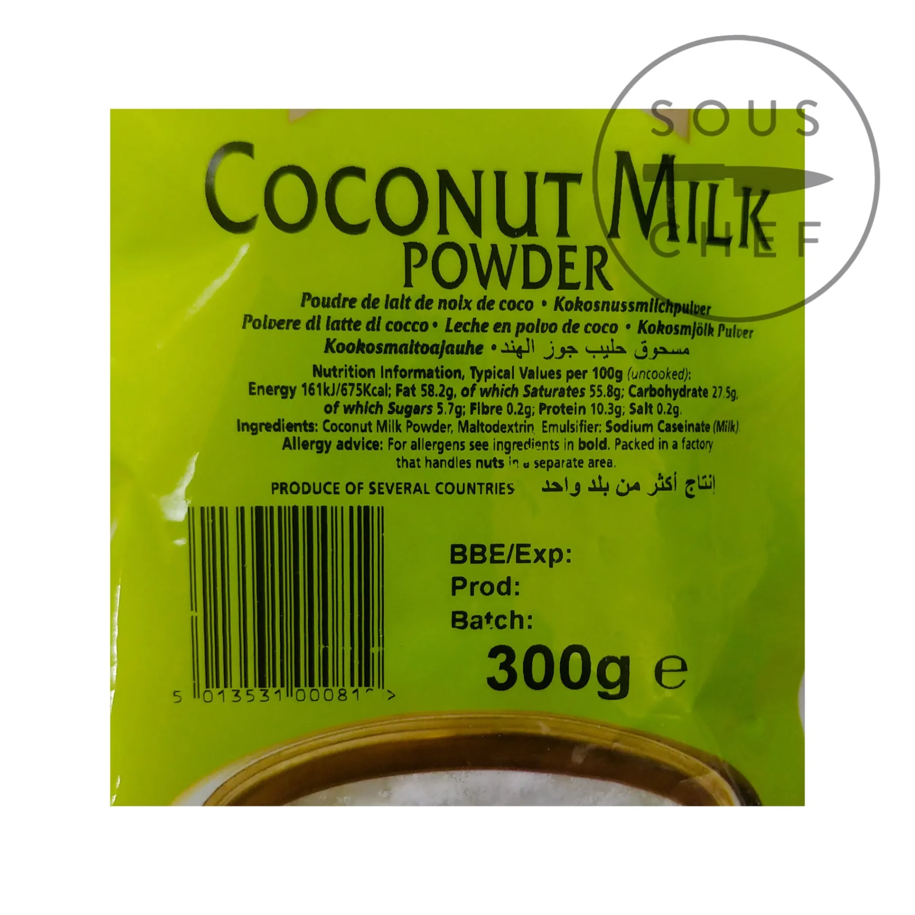 Coconut Milk Powder, 300g