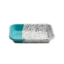 Colour Pop Enamel Roasting and Serving Dish, Turquoise
