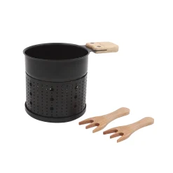 Cookut Chocolate Fondue with Tealight, Black