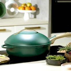Cookut Lightweight Non-Stick Green Fabulous Pan, 28cm, BPA-Free