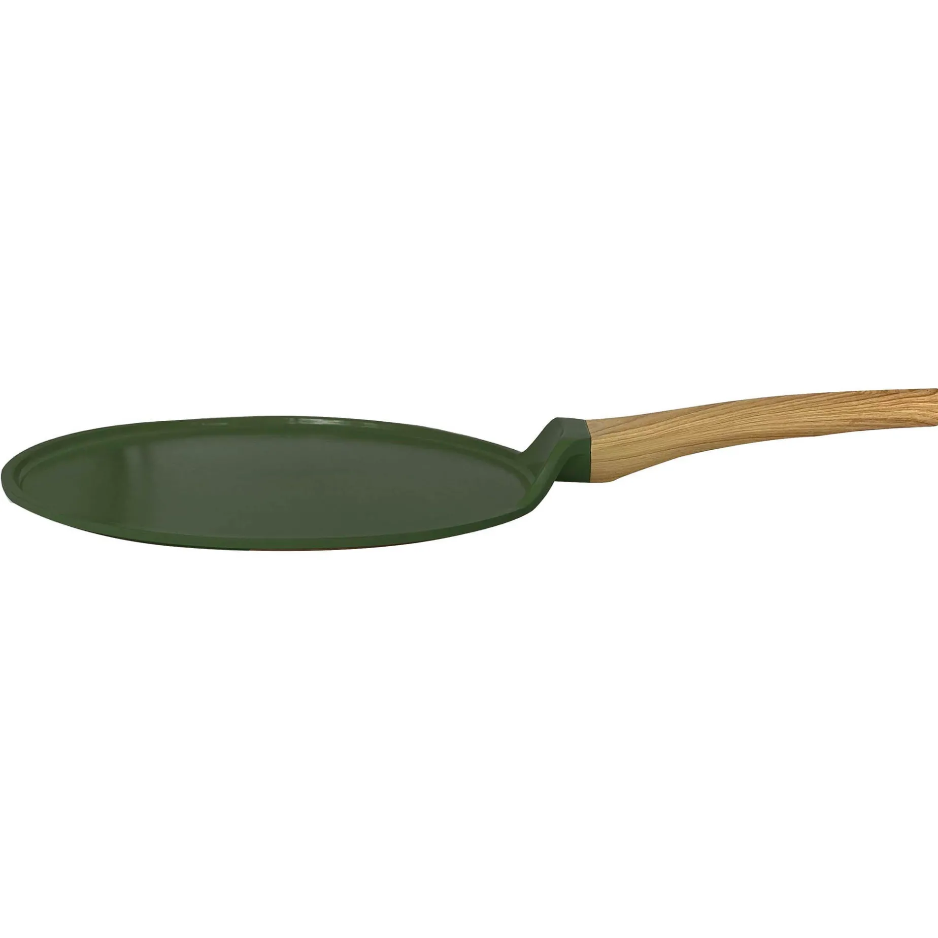 Cookut Lightweight Non-Stick Crepe Pan, 28cm, Green, BPA-Free