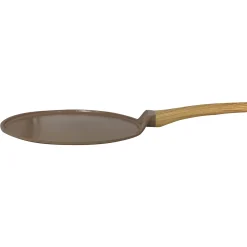 Cookut Lightweight Non-Stick Crepe Pan, 28cm, Taupe, BPA-Free