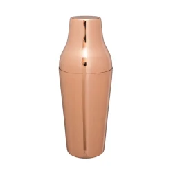 Copper Plated French Cocktail Shaker, 600ml
