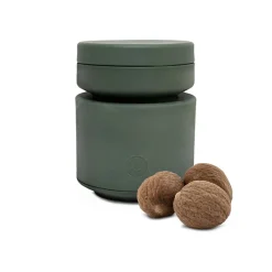 CrushGrind Dark Green Nutmeg Grater