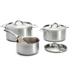 De Buyer Alchimy 3 Piece Cookware Set with Lids