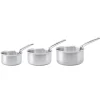 De Buyer Alchimy 3 Piece Saucepan Set
